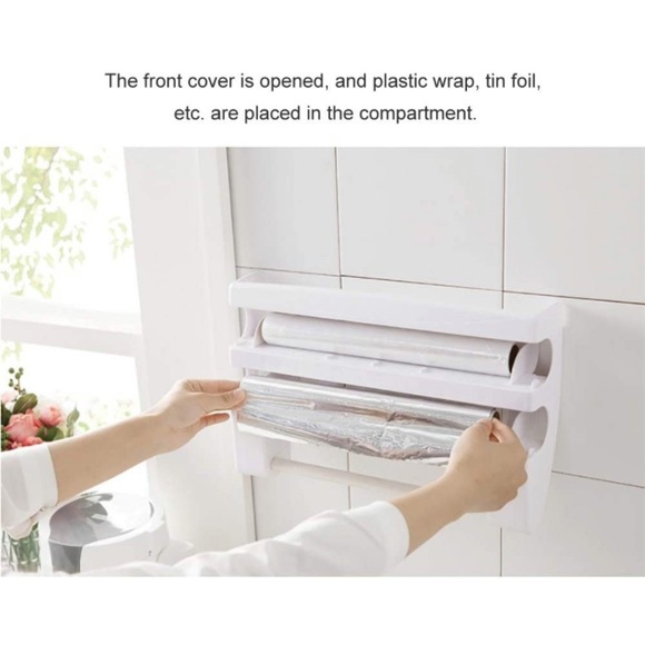 Kitchen cling film dispenser - Picture 3 of 4